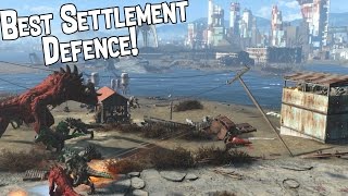 Fallout 4  Best Settlement Defence Tower [upl. by Delle]