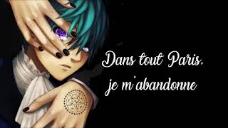 【NIGHTCORE】↬ Dernière Danse Male version  Dj Toxido Remix  LYRICS [upl. by Upshaw]