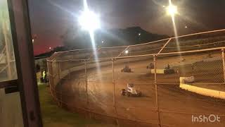 Hi Tec Oils Toowoomba Speedway Wingless Sprints 210924 [upl. by Nessnaj]