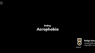 How to get Acrophobia Ending in Easiest Game on Roblox  Using Mobile [upl. by Johnstone]