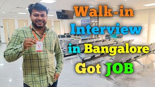 Direct Walkin Interview in Bangalore  Instant Job in Bangalore [upl. by Sedlik893]