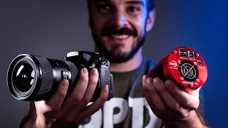 DSLRs Vs Dedicated Astro Cameras [upl. by Ecneitap]