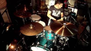 Giulio Rocca  Premier Genista Drums  Aquarian Drumheads  Paiste Cymbals [upl. by Egres]