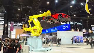 IMTS 2024 Fanuc robot w corvette [upl. by Whalen]