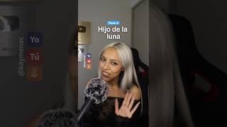 “Hijo de la luna” canta con Kay pt5 🖤 karaoke [upl. by Ronyam]