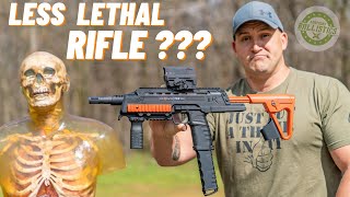 Less Lethal Tactical Rifle Gimmick Or Legitimate [upl. by Notsyrb]