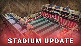 LEGO STADIUM UPDATE  More Upper Deck Progress [upl. by Ardiek285]