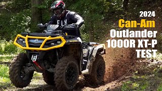 2024 Can Am Outlander 1000R XT P Test Review [upl. by Acinot83]