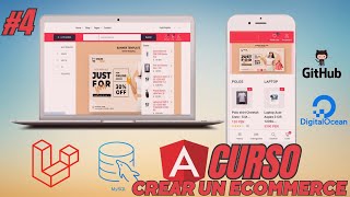 Curso ecommerce FULLSTACK con LARAVEL Y ANGULAR 04 [upl. by Eireva]