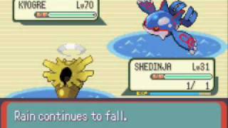 shedinja VS kyogre [upl. by Fita]