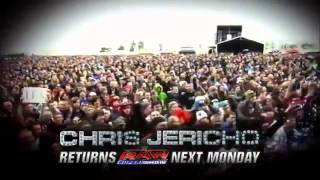 Chris Jericho returns to Raw next Monday June 18 2012 [upl. by Kaylil]