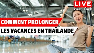 LIVE  Comment PROLONGER les vacances en Thaïlande   QuestionsRéponses  15112023 [upl. by Pownall7]