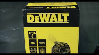 DeWalt DXV30SAPTA  строительный пылесос [upl. by Ain740]