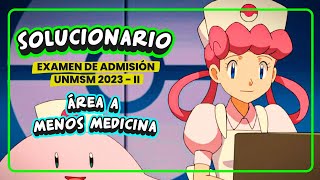 🔴 SOLUCIONARIO San Marcos 2023  II  Área A menos medicina 🌱 [upl. by Okir]