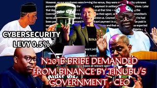 Binance Thiefnubus Regime Secretly Ask For N201b 150m Bribe APC Orders Fubaras Impeachment [upl. by Temme]