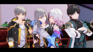 【MMD Honkai StarRail】 Overdose【Trailblazer March 7th DanHeng】 [upl. by Ellehciram]