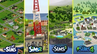 Evolution of WORLDS in The Sims Series [upl. by Duwad]