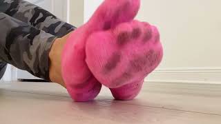 Socks ASMR  slidingrubbingtapping [upl. by Intyrb]