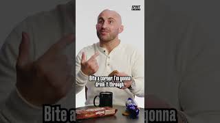 Alexander Volkanovski Shows The World The Real Way To Eat TimTams ufc fighter snackwars [upl. by Codel253]