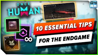 Once Human 10 MUST HAVE Endgame Upgrades amp Farms  More DMG Infinite Upgrades amp More [upl. by Josh]