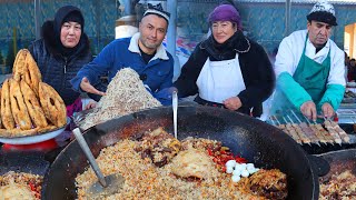 Top 10 most popular street food of Uzbekistan  Assalom Uzbekistan [upl. by Gretel656]