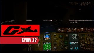 XPlane 11 B767300ER Landing  CYOW 32 v124 Extended update [upl. by Stock]