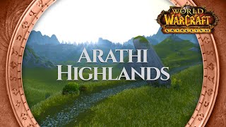 Arathi Highlands  Music amp Ambience  World of Warcraft [upl. by Klute65]