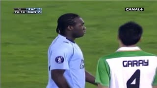 Así Jugaba Felipe Caicedo con 20 años en el Manchester City  Felipao vs Racing de Santander  2008 [upl. by Artenal]