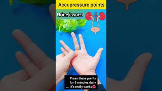 Acupressure point for Urine issues Dry cough and Insomnia yoga motivation youtubeshorts [upl. by Edmon]