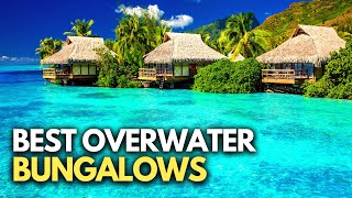 BEST OVERWATER Bungalows in The CARIBBEAN [upl. by Olihs938]