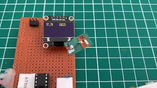 Monitoring FM  RDS broadcast with Attiny85 SI4703 and SI470X Arduino Library [upl. by Sebastien956]