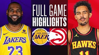 LAKERS at HAWKS  FULL GAME HIGHLIGHTS  January 30 2024 [upl. by Gerrie37]