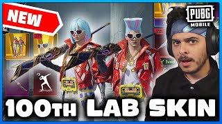 MY 100th GUN LAB SKIN  10000 UC for INSANE SKINS 🔥PUBG MOBILE🔥 [upl. by Candis477]