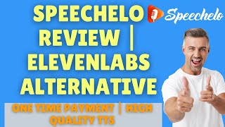 Speechelo Review and Demo  ElevenLabs Alternative [upl. by Brandwein]