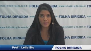 Vídeo Aula de Inglês Conectivos  Folha DIrigida [upl. by Sivie]