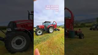 Case IH 165 with Kongkskilde drag forager New Holland T220 amp claas tractor 23062024 [upl. by Ainala]