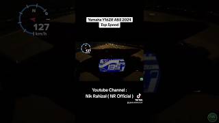 Yamaha Y16ZR ABS 2024  TOP SPEED  GPS [upl. by Ainekahs]