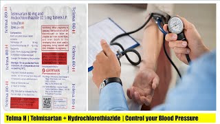 Telma H Tablet Telmisartan  Hydrochlorothiazide  Management of High Blood Pressure  बीपी के लिए [upl. by Idrahs]