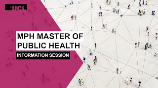 MPH Master of Public Health  Information Session [upl. by Idnar220]