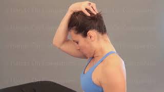 Splenius Capitis and Cervicis Self Stretch Exercise  Using your hand [upl. by Cirted]