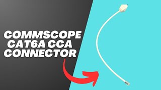 How To Terminate Commscope CCA Connectors Step By Step Guide [upl. by Clementas837]