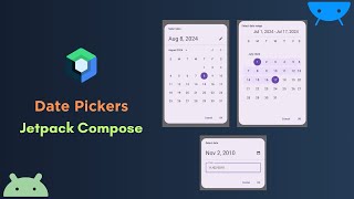 Date Pickers  Jetpack Compose  CodeAlong [upl. by Fortunato450]