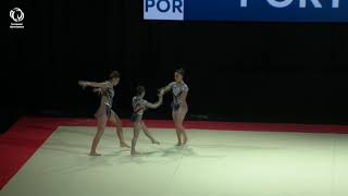 Portugal 1  2021 Acro European silver medallists WG Dynamic [upl. by Egerton]