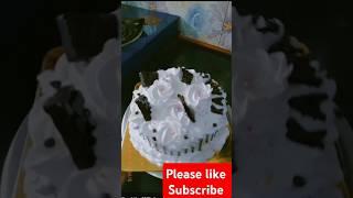 Black White combination Cake Design1M Nozzle shortfeed youtubeshorts cake [upl. by Ezmeralda422]