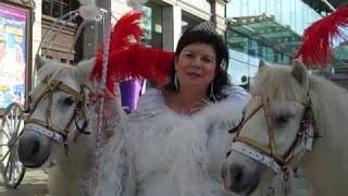 Elaine C Smith launches Cinderella at HMT Aberdeen Part 1 [upl. by Aihsas816]