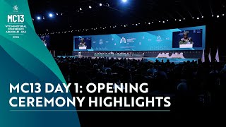 MC13 day 1 Opening ceremony highlights [upl. by Phippen]