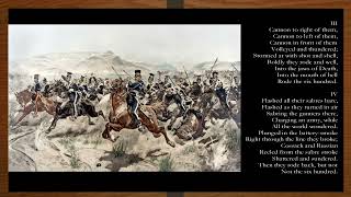 The Charge of the Light Brigade by Alfred Lord Tennyson Classic Poem Readings [upl. by Airamzul]