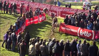 Cyclocross  Veldrijden  BPost Bank Trophy 201516 Round 1  Ronse  Elite Men [upl. by Berger]