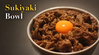 What you need is Just Beef amp Egg  The Simplest Sukiyaki Bowl  Japanese Recipes [upl. by Marjie619]