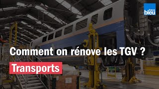 Comment on rénove les TGV  Immersion dans le Technicentre de Bischheim [upl. by Keemahs]